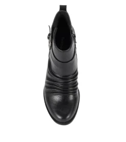 Baretraps Booties-Rebel Block Heel Bootie Black