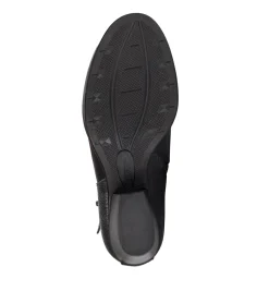 Baretraps Booties-Rebel Block Heel Bootie Black