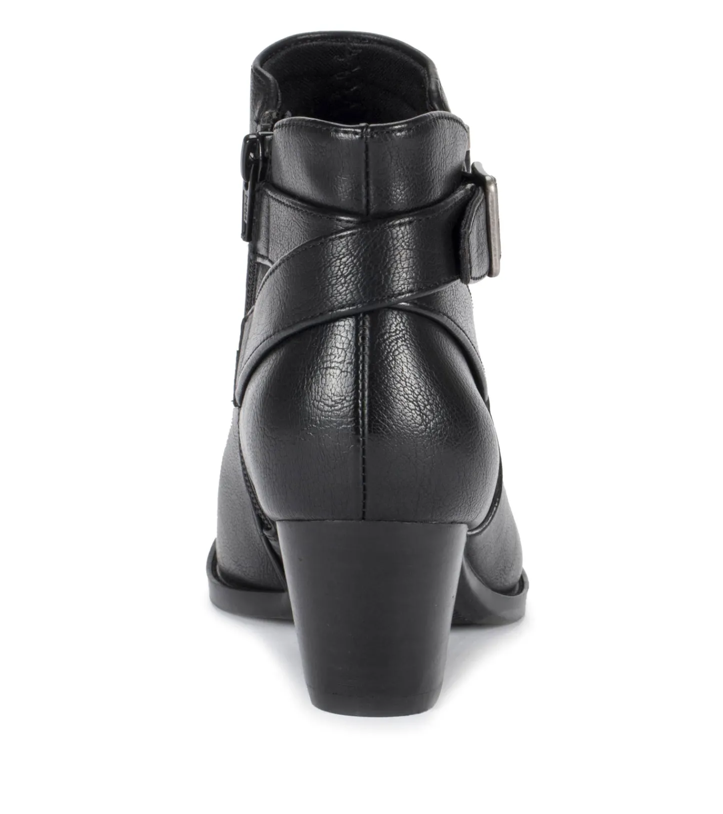 Baretraps Booties-Reggie Block Heel Bootie Black