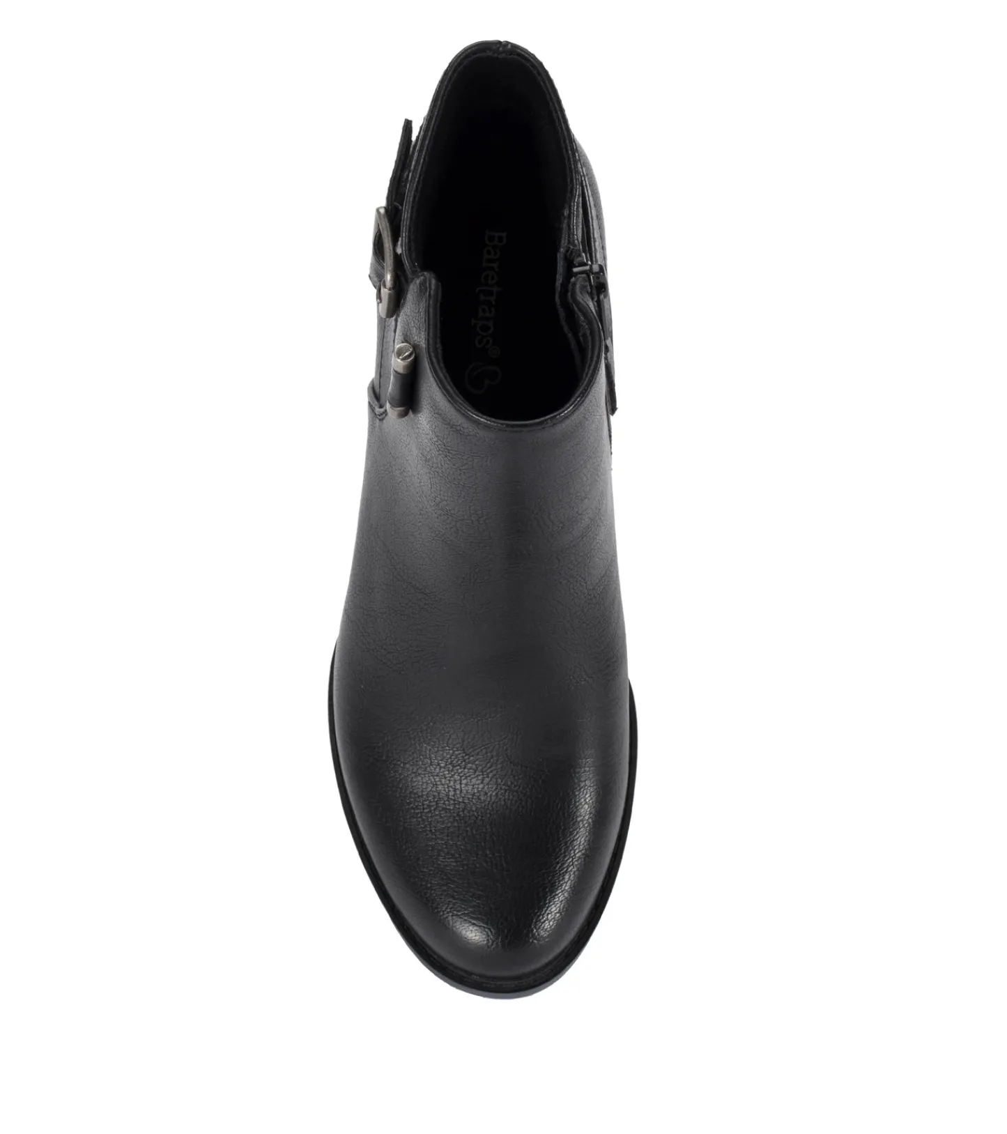 Baretraps Booties-Reggie Block Heel Bootie Black