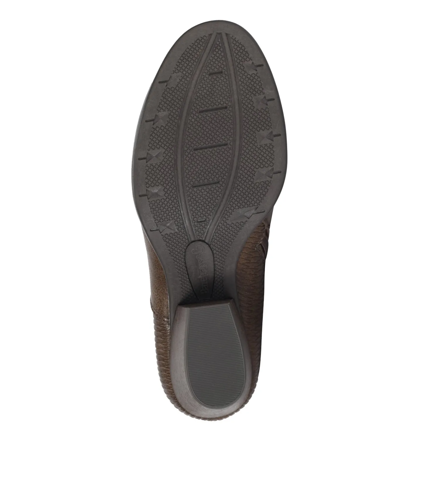 Baretraps Booties-Reggie Block Heel Bootie DarkBrown