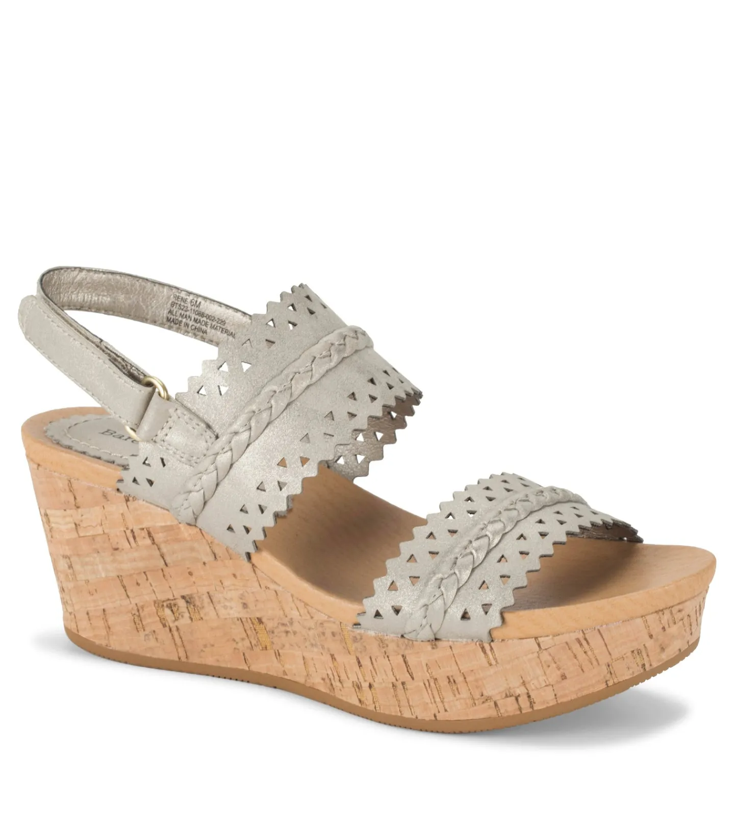 Baretraps Wedge Sandals-Rene Wedge Sandal Champagne