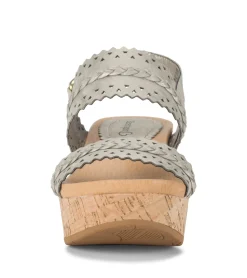 Baretraps Wedge Sandals-Rene Wedge Sandal Champagne