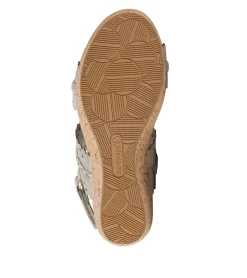 Baretraps Wedge Sandals-Rene Wedge Sandal Champagne