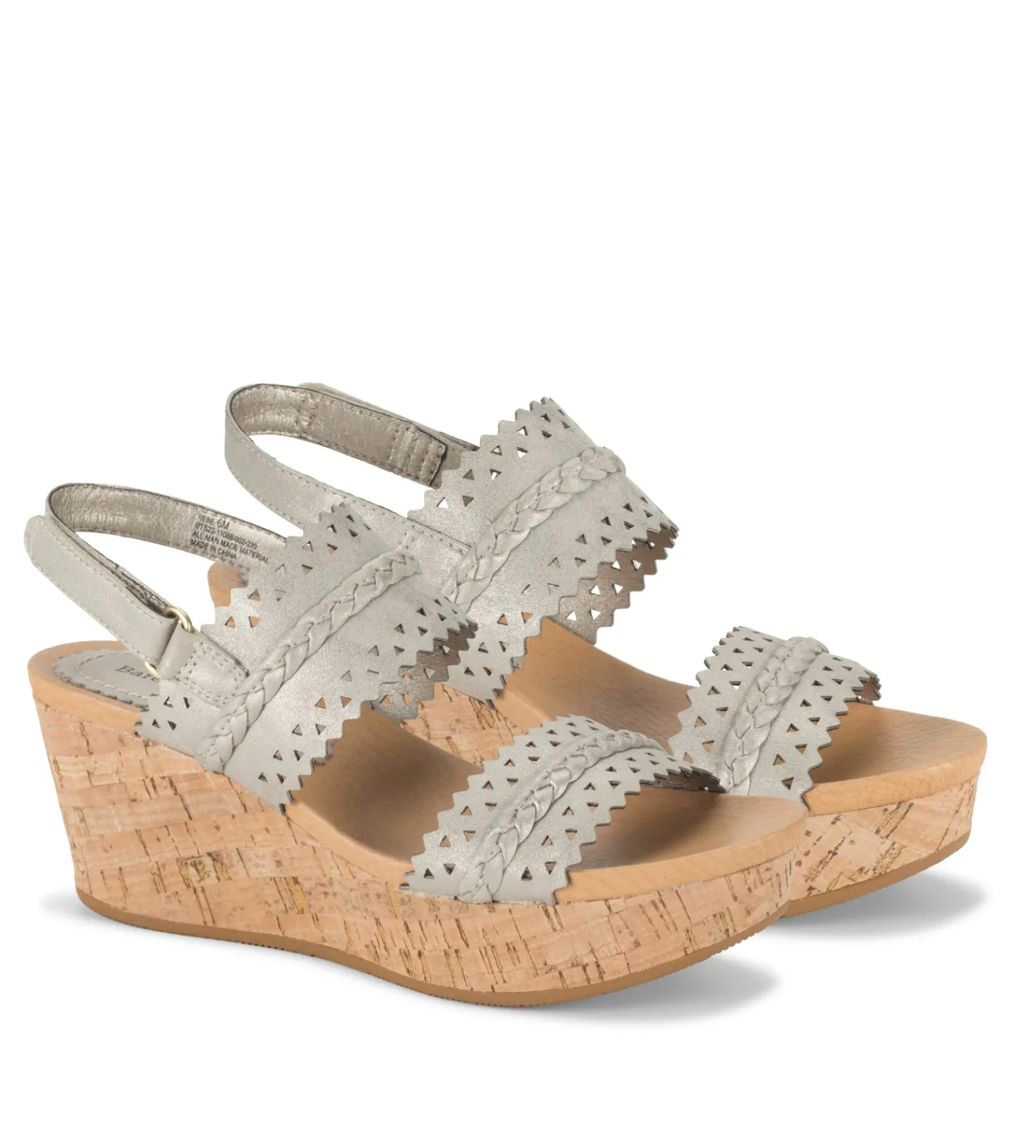 Baretraps Wedge Sandals-Rene Wedge Sandal Champagne