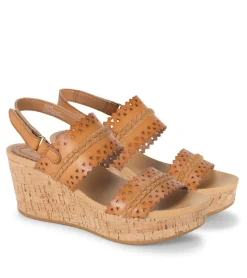 Baretraps Wedge Sandals-Rene Wedge Sandal Nude