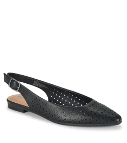 Baretraps Flats & Loafers-Riva Slingback Flat Black