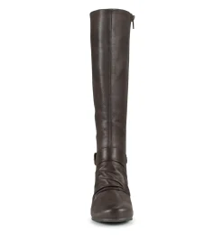 Baretraps Knee High Boots-Sammy Tall Wedge Boot DarkBrown