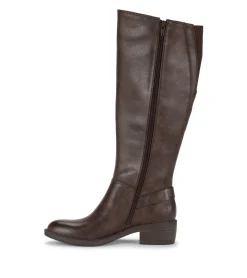 Baretraps Wide Calf Boots|Knee High Boots-Sasson Wide Calf Tall Boot DarkBrown