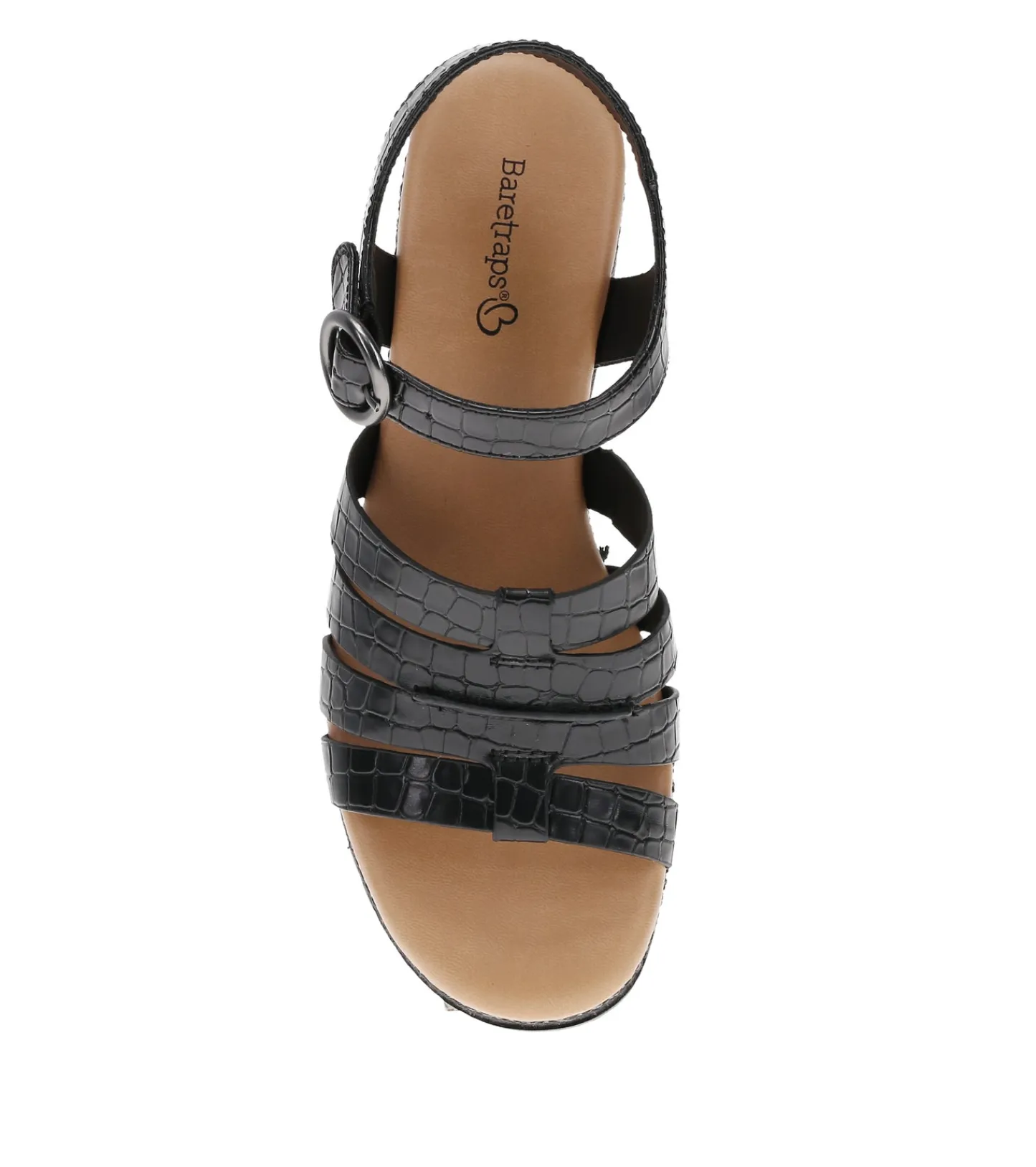 Baretraps Wedge Sandals-Savannah Wedge Sandal Black