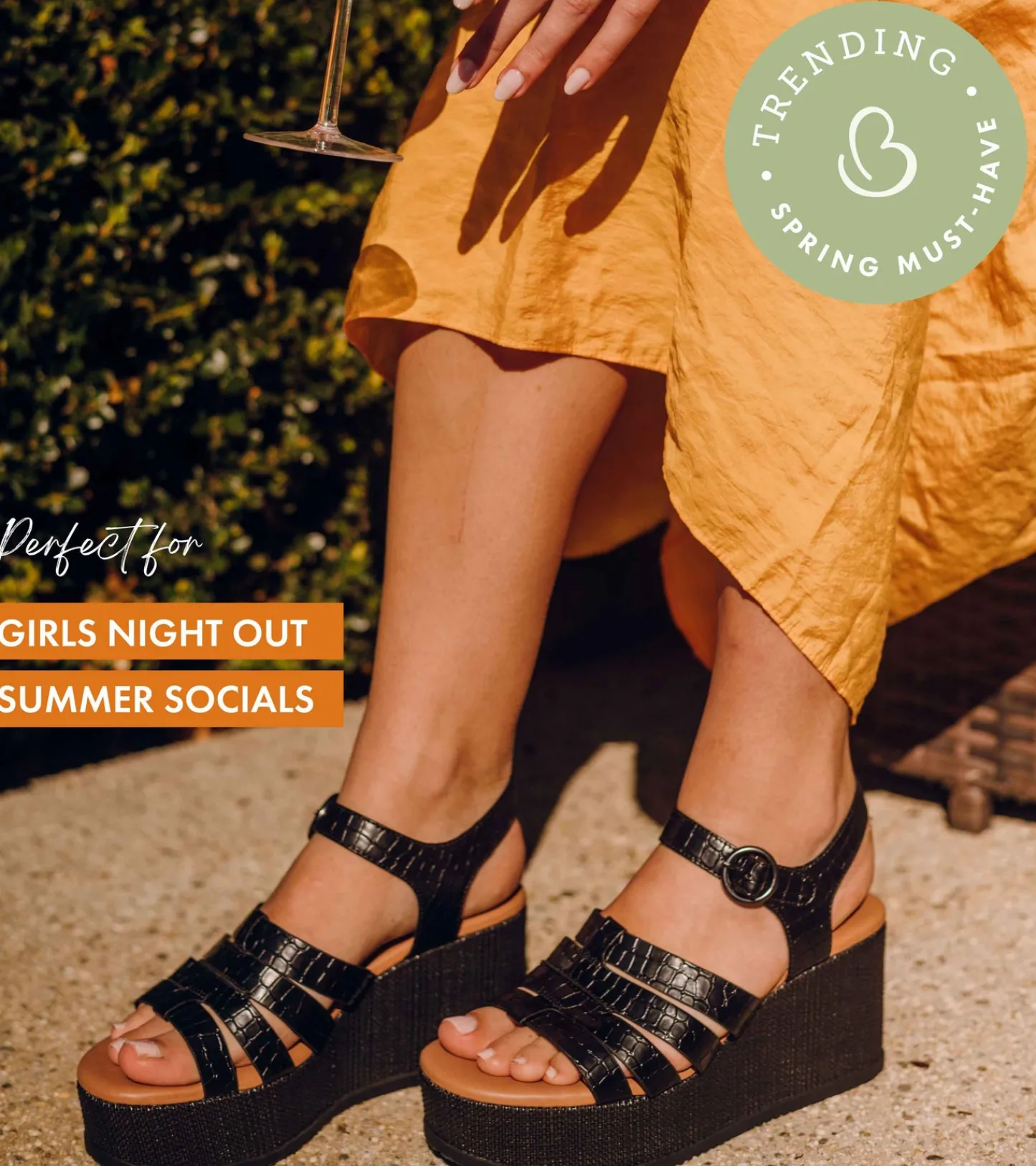 Baretraps Wedge Sandals-Savannah Wedge Sandal Black