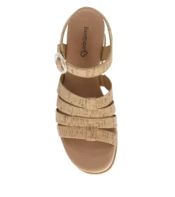 Baretraps Wedge Sandals-Savannah Wedge Sandal NaturalCork