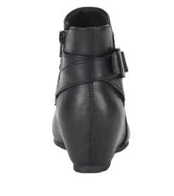 Baretraps Booties-Serena Wedge Bootie Black