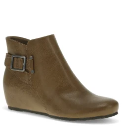 Baretraps Booties-Serena Wedge Bootie Truffle