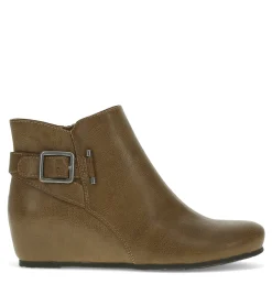 Baretraps Booties-Serena Wedge Bootie Truffle