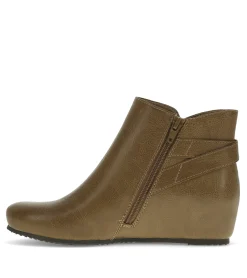 Baretraps Booties-Serena Wedge Bootie Truffle