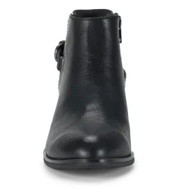 Baretraps Booties-Shannen Block Heel Bootie Black