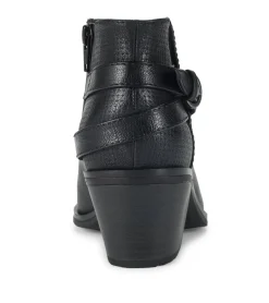 Baretraps Booties-Shannen Block Heel Bootie Black
