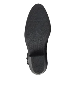 Baretraps Booties-Shannen Block Heel Bootie Black