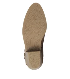 Baretraps Booties-Shannen Block Heel Bootie Walnut