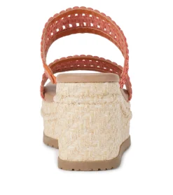 Baretraps Wedge Sandals|Slides & Slip On Sandals-Sophie Wedge Sandal OrangeAid