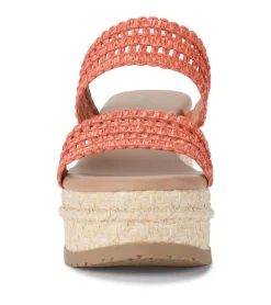 Baretraps Wedge Sandals|Slides & Slip On Sandals-Sophie Wedge Sandal OrangeAid