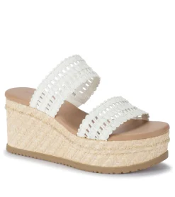 Baretraps Wedge Sandals|Slides & Slip On Sandals-Sophie Wedge Sandal White