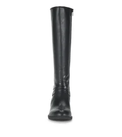 Baretraps Wide Calf Boots|Knee High Boots-Stratford Wide Calf Riding Boot Black
