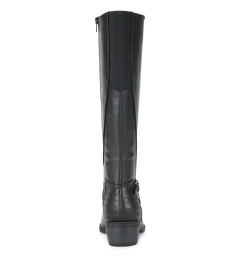 Baretraps Wide Calf Boots|Knee High Boots-Stratford Wide Calf Riding Boot Black