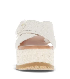 Baretraps Wedge Sandals-Sydney Wedge Sandal Cream