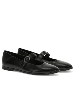 Baretraps Flats & Loafers|Dress Shoes-Teagan Mary Jane Flat Black