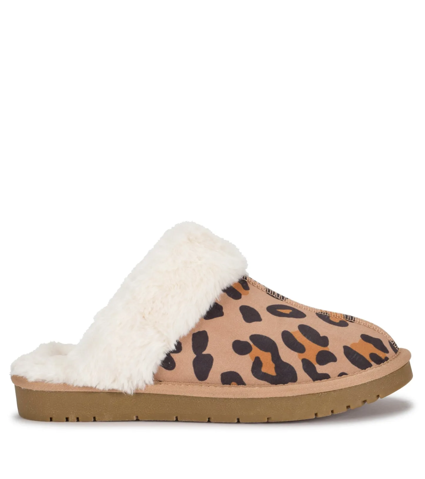 Baretraps Flats & Loafers-Teegan Clog Slipper Leopard