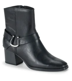 Baretraps Booties-Tiana Block Heel Bootie Black