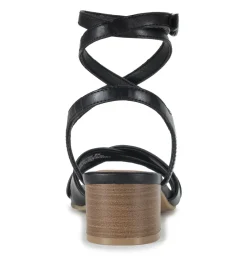 Baretraps Classic Comfort Sandals-Valerie Block Heel Sandal Black