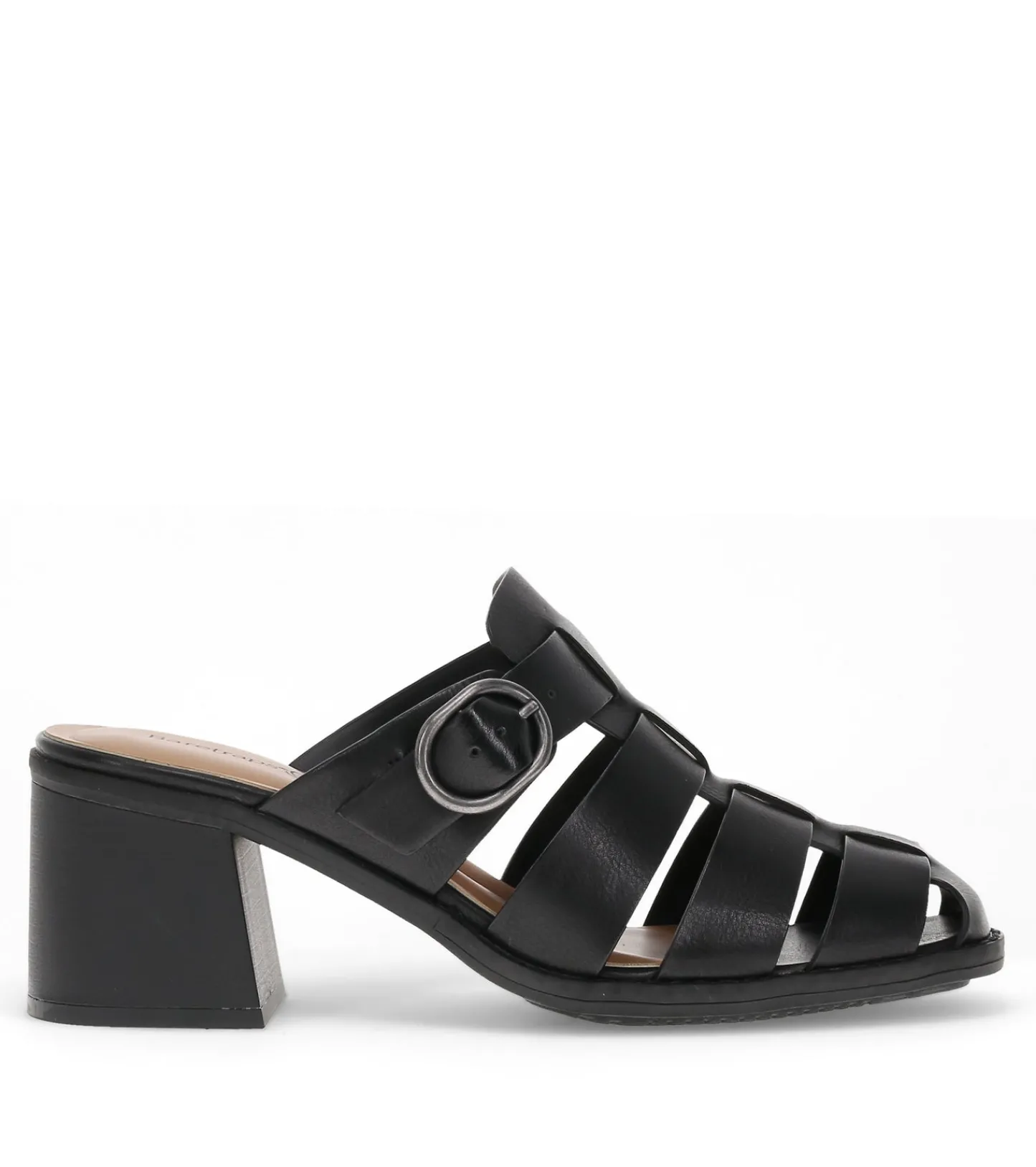 Baretraps Classic Comfort Sandals-Whitnie Block Heel Sandal Black