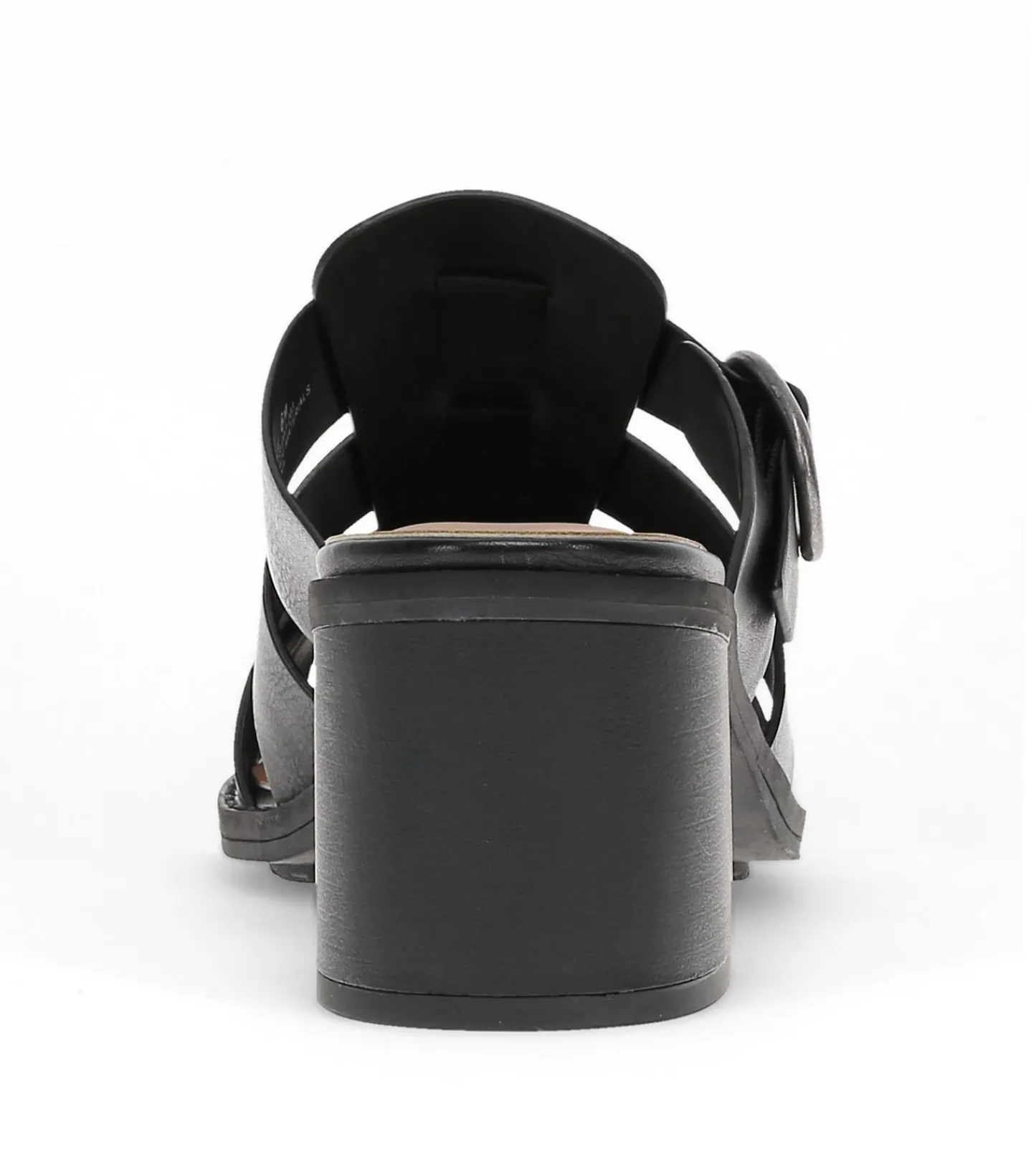 Baretraps Classic Comfort Sandals-Whitnie Block Heel Sandal Black