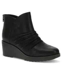 Baretraps Booties-Wichita Wedge Bootie Black