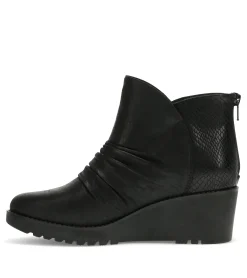 Baretraps Booties-Wichita Wedge Bootie Black