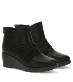 Baretraps Booties-Wichita Wedge Bootie Black