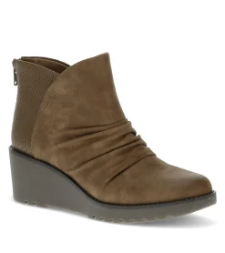 Baretraps Booties-Wichita Wedge Bootie DarkTaupe
