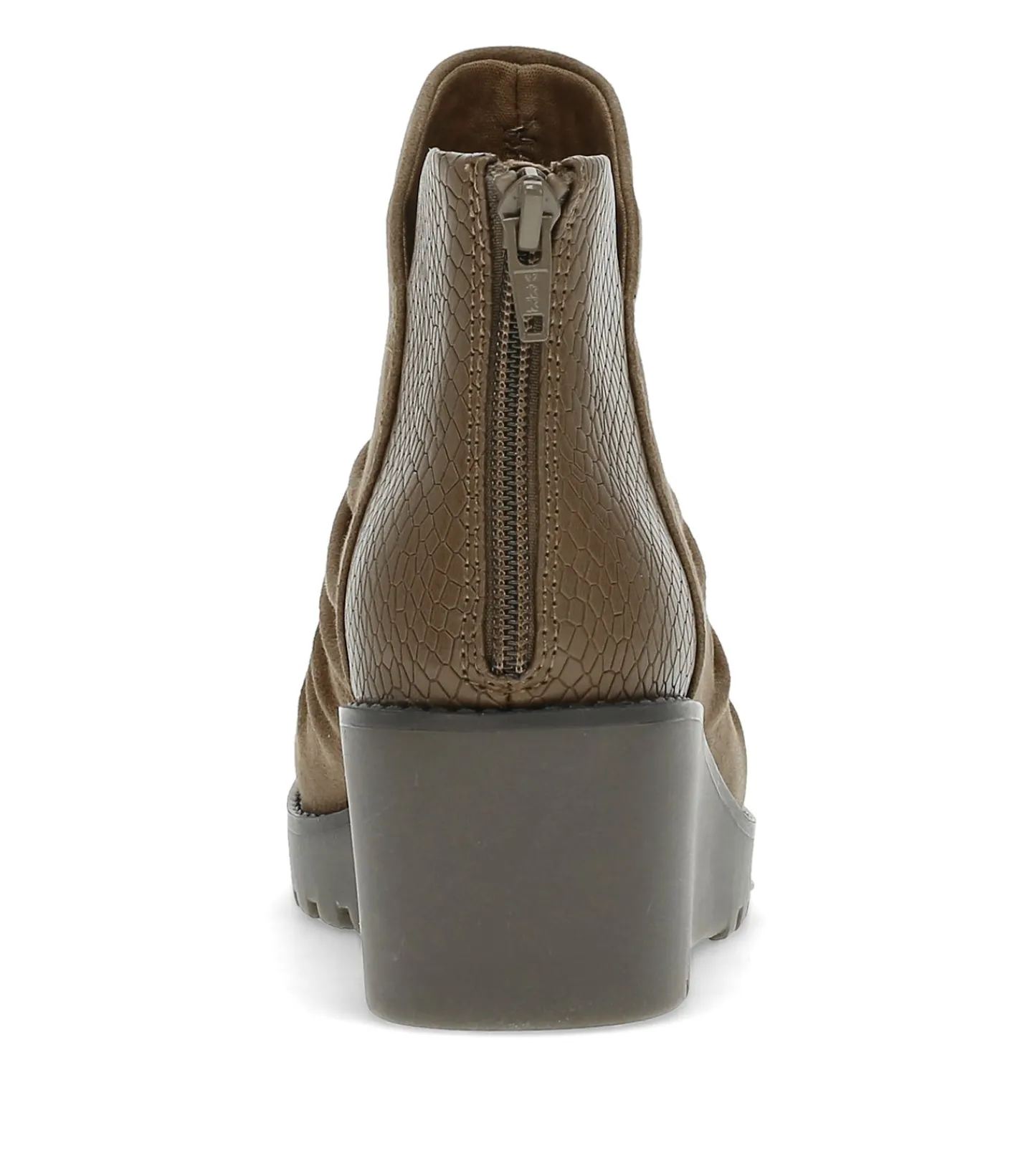 Baretraps Booties-Wichita Wedge Bootie DarkTaupe