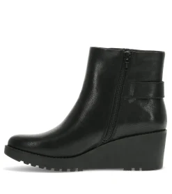 Baretraps Booties-Wilda Wedge Bootie Black