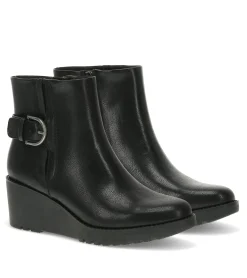 Baretraps Booties-Wilda Wedge Bootie Black