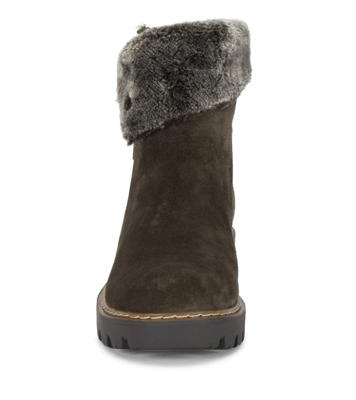 Baretraps Booties|Cold Weather Boots-Wyoming Water Resistant Boot MossSuede