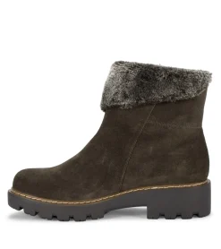 Baretraps Booties|Cold Weather Boots-Wyoming Water Resistant Boot MossSuede
