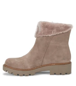 Baretraps Booties|Cold Weather Boots-Wyoming Water Resistant Boot TaupeSuede