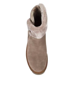 Baretraps Booties|Cold Weather Boots-Wyoming Water Resistant Boot TaupeSuede