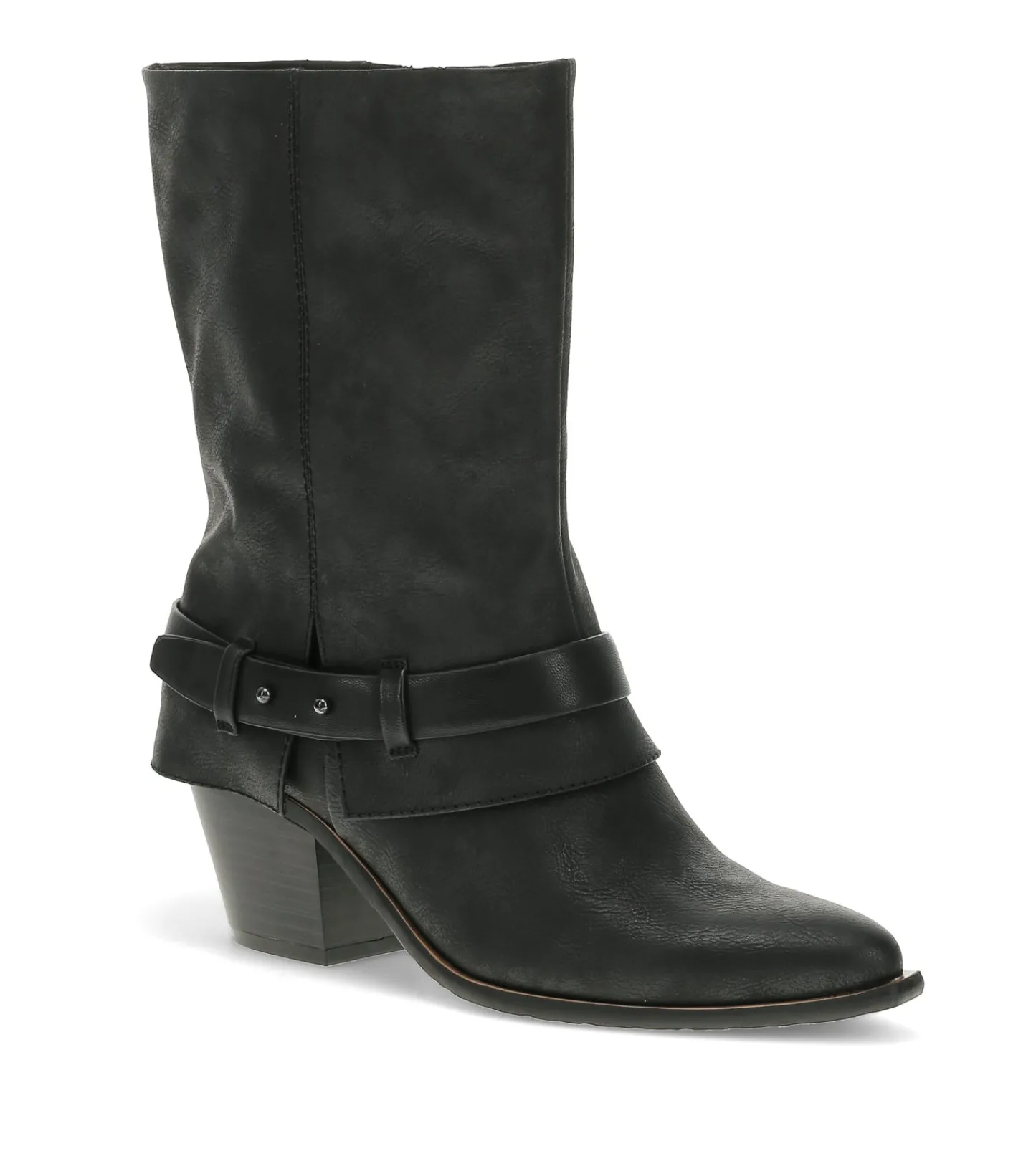 Baretraps Knee High Boots-Yamura Midi Boot Black