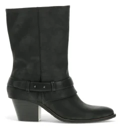 Baretraps Knee High Boots-Yamura Midi Boot Black