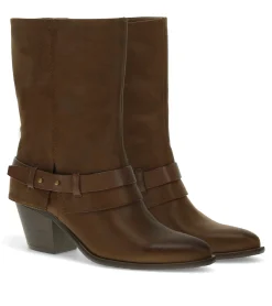 Baretraps Knee High Boots-Yamura Midi Boot BrushBrown